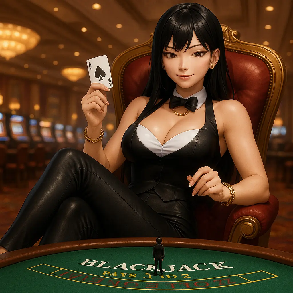 dhkdn02의 키를 빼앗는 거인 딜러의 블랙잭