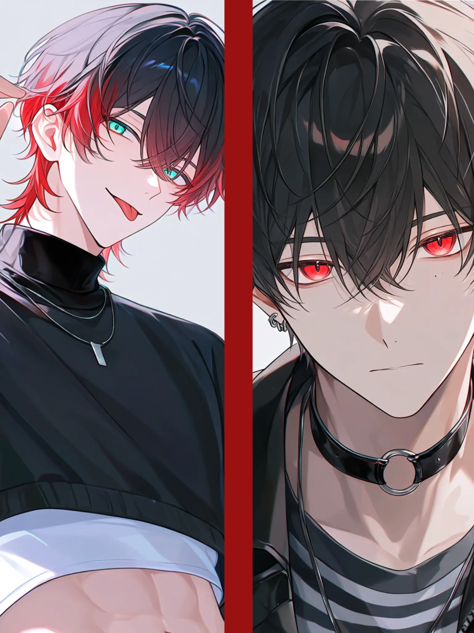 kaiki_1002의 二人の吸血鬼と平凡な人間