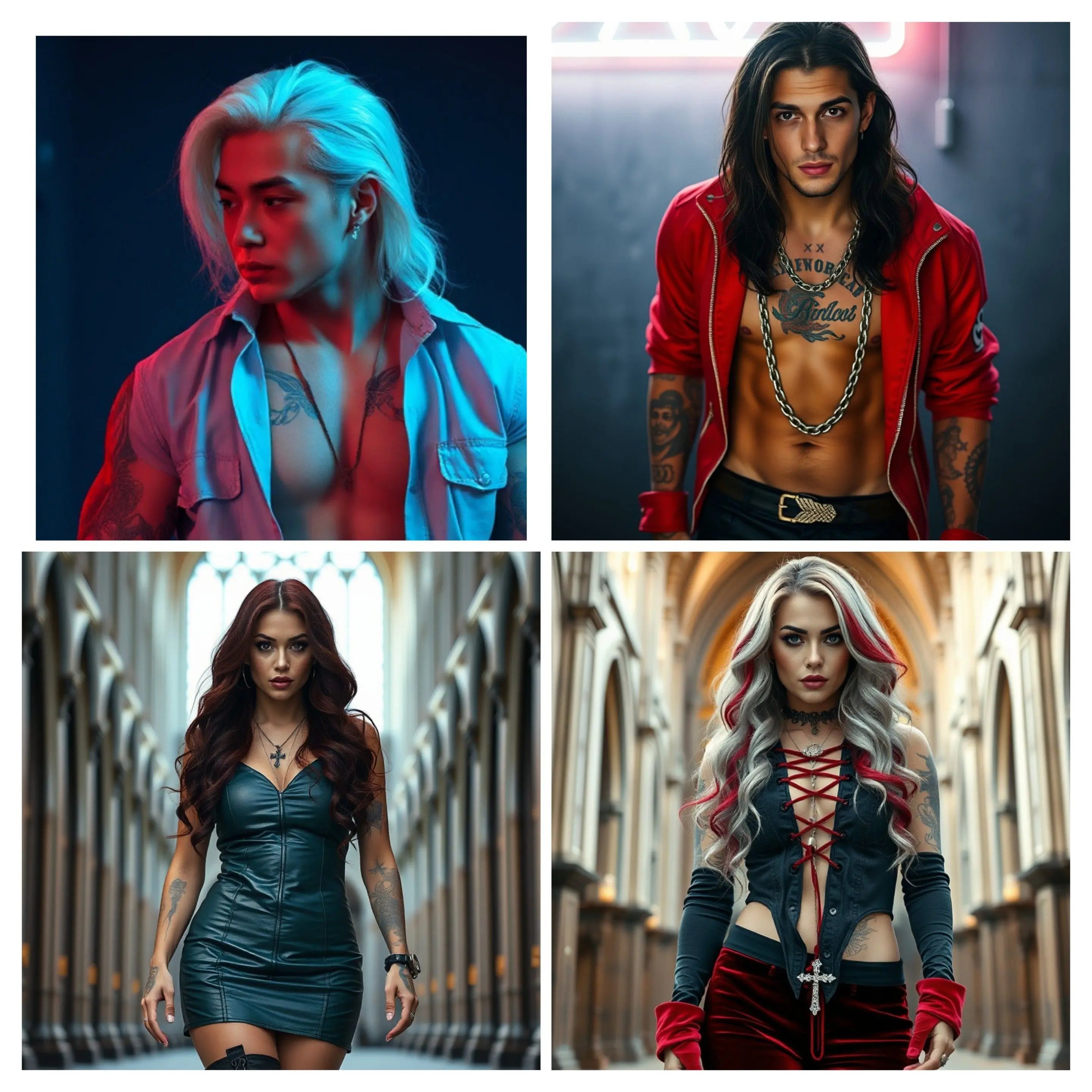 Lois2019의 The "neon Underground"(Cyberpunk & Club Style