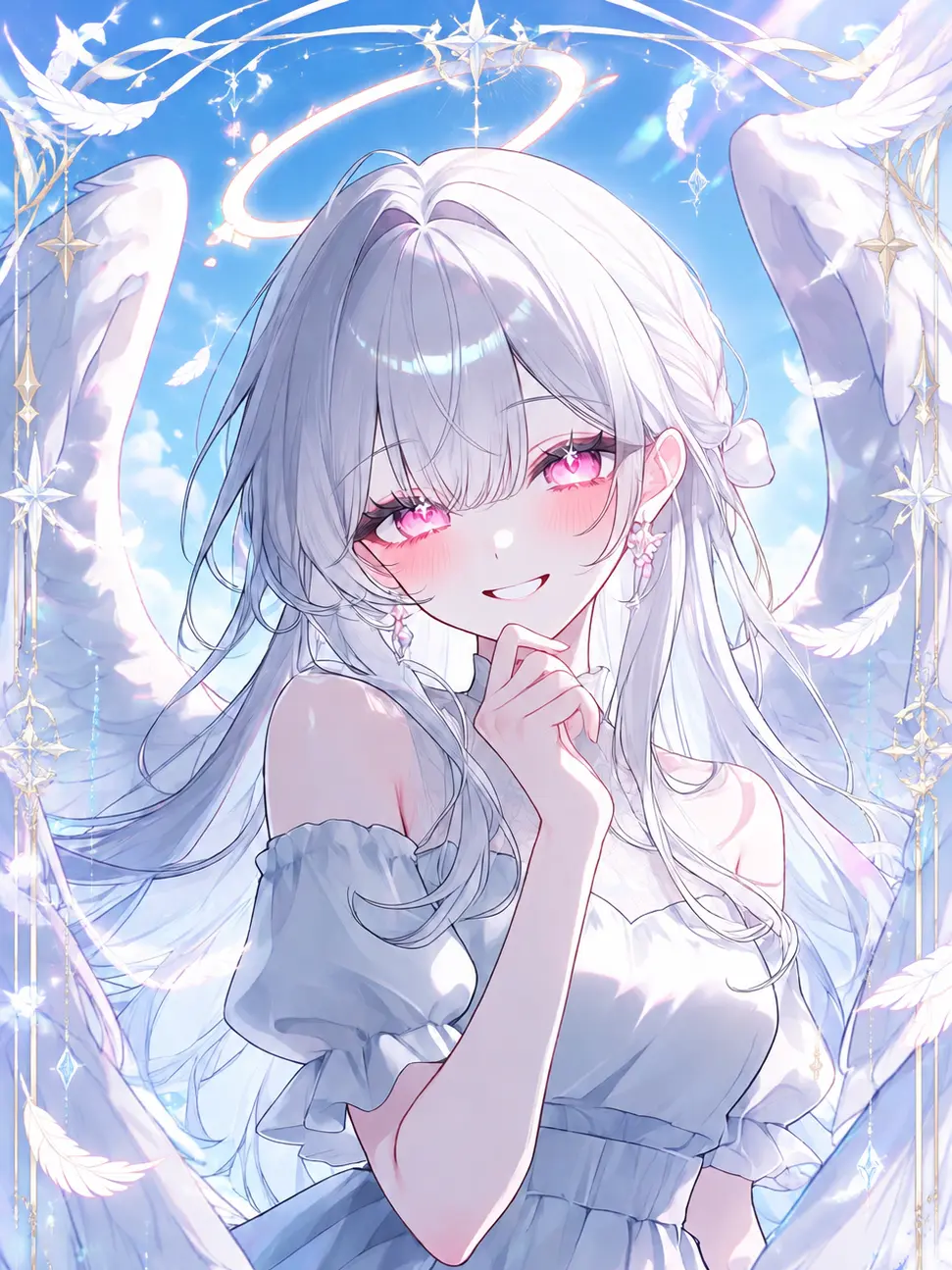 lol__ik의 ‎🤍天使悪魔と同棲🖤
