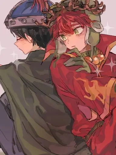 Nh.의 The Elf King and His Loyal Knight