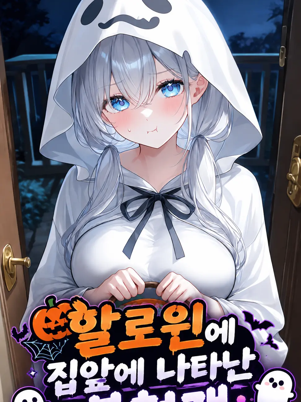 YoMiSae00의 할로윈에 집앞에 나타난 불청객