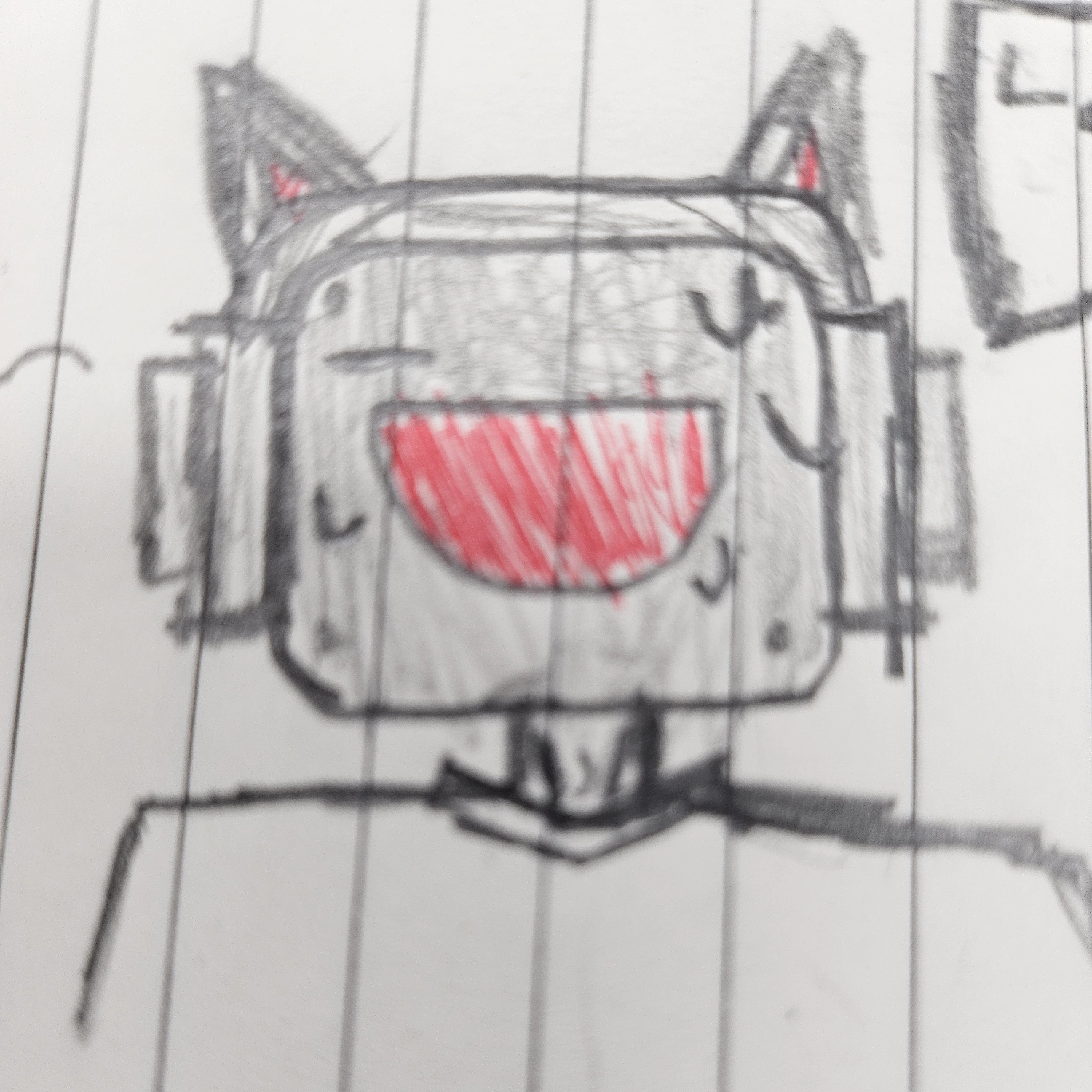 다크스피커맨(고양이)