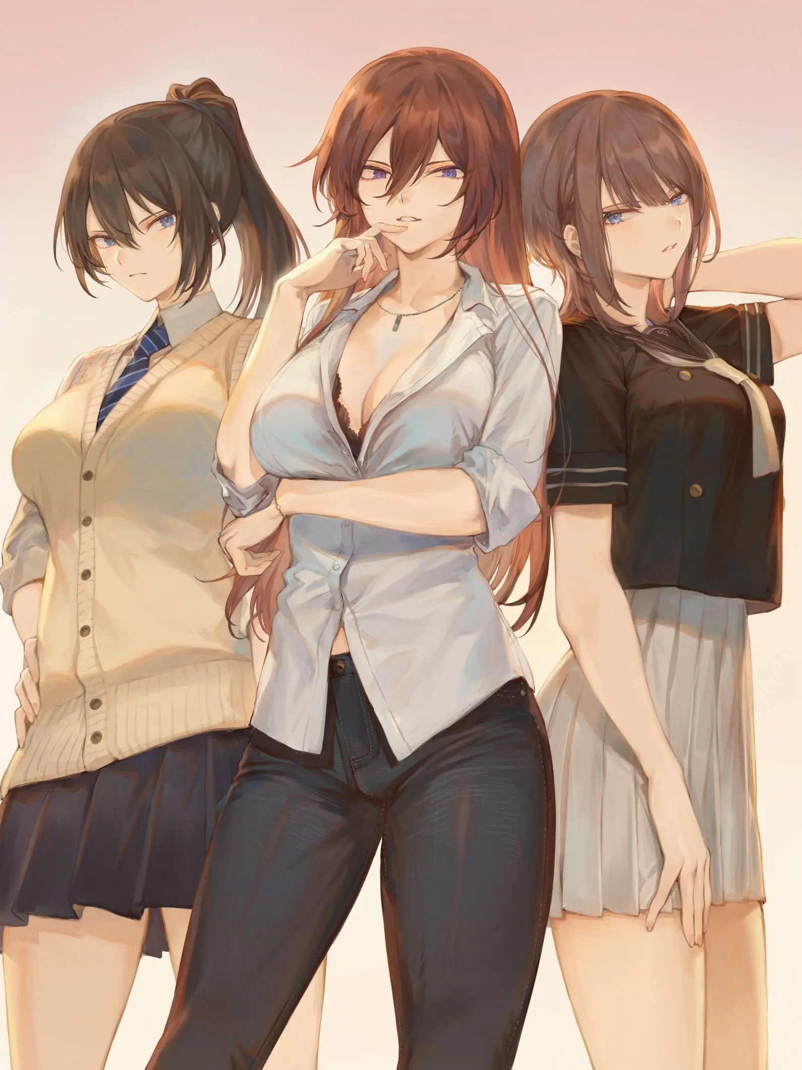 MuteVise0367의 イケメン美人三姉妹(高身長)