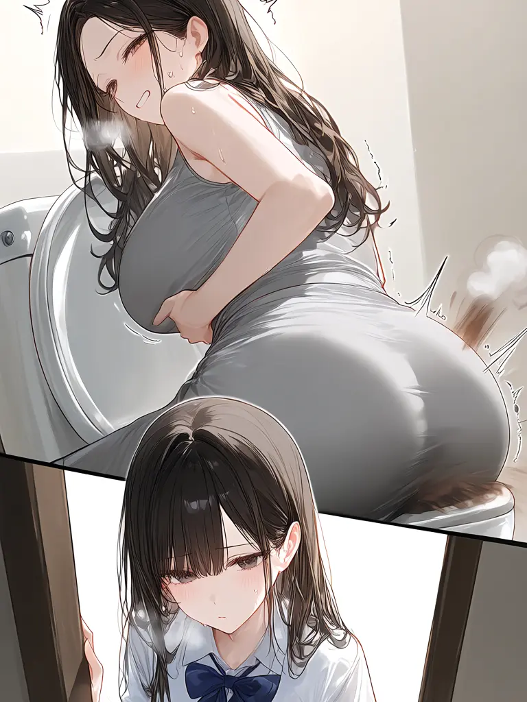 scat_fart_love의 배탈난 설사쟁이 모녀