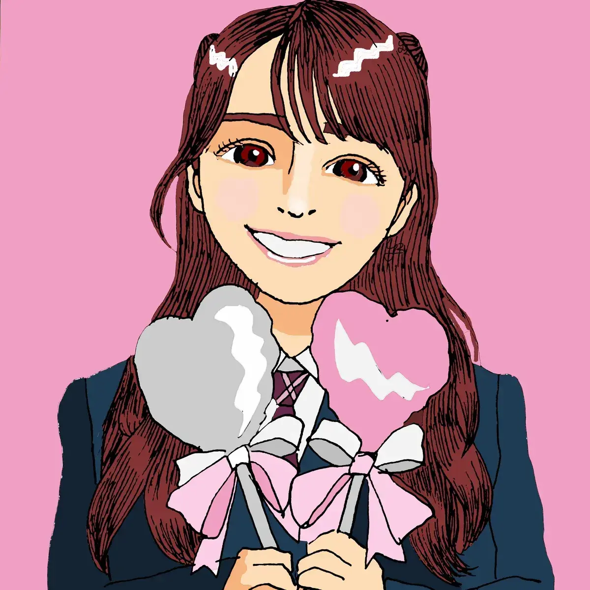HazySilk8026의 櫻坂46のメンバーがカズにガチで恋をした