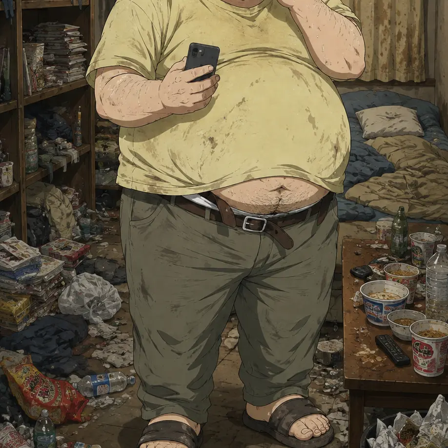 KIRAdaZE의 キモデブおじさん