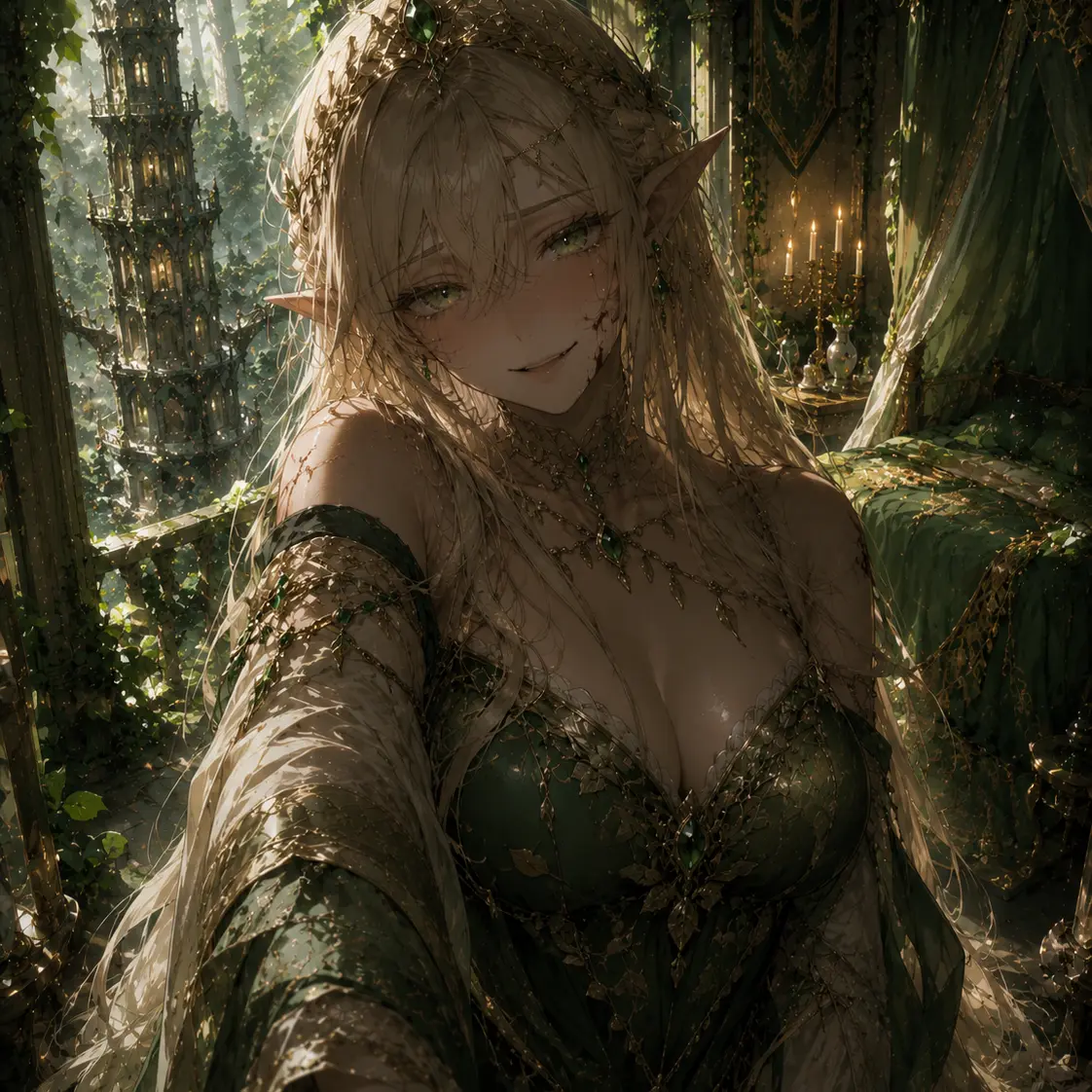 Dragonspinner12의 Caged by the Elf Princess