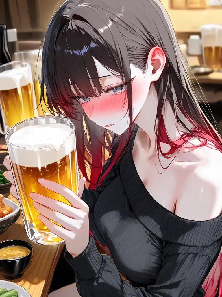 Kein_pen의 先輩が無理矢理飲まされている!?