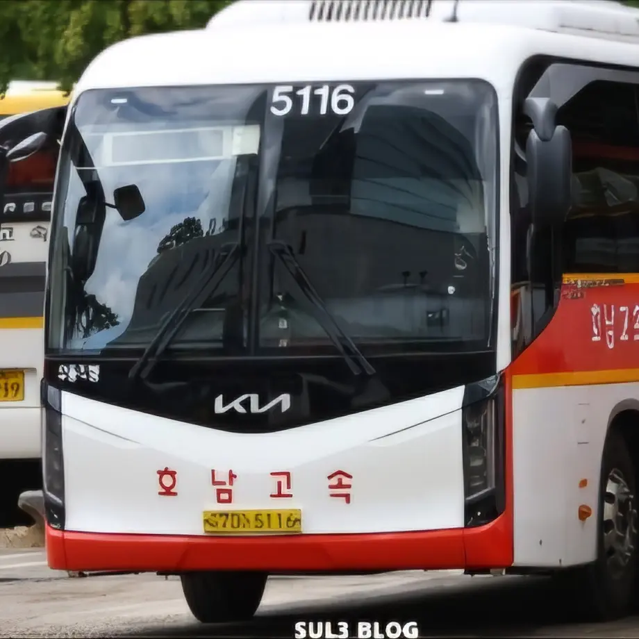 KRAIRWAYSFLIGHT7214의 호남고속 기아그랜버드