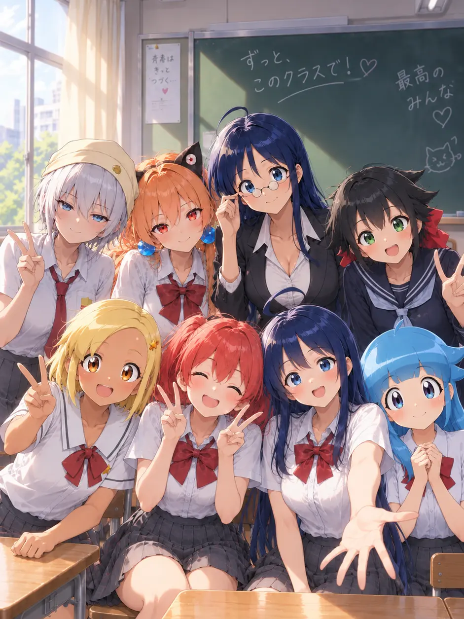 Yukki-K7의 ケロロ世界のもしもの学校生活