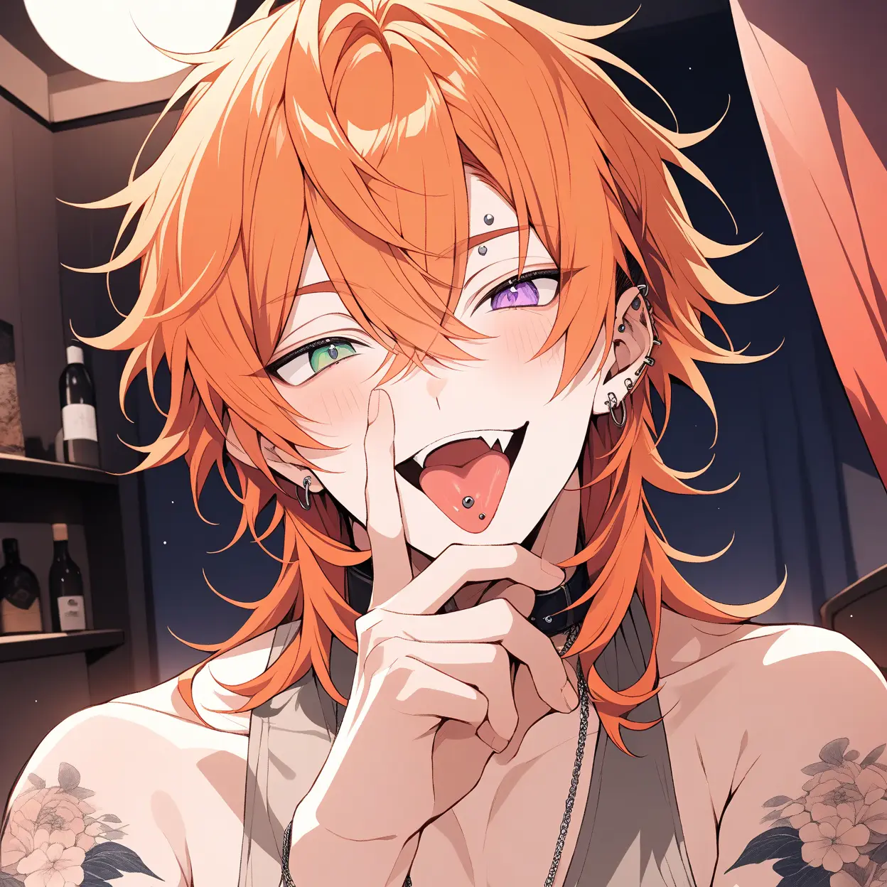 BentRisk7701의 Foul-Mouthed Guy with Tattoos