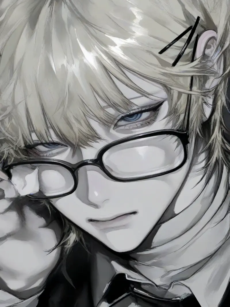 hakkekkyuu의 Ɛ> 金髪メガネ激メロ男