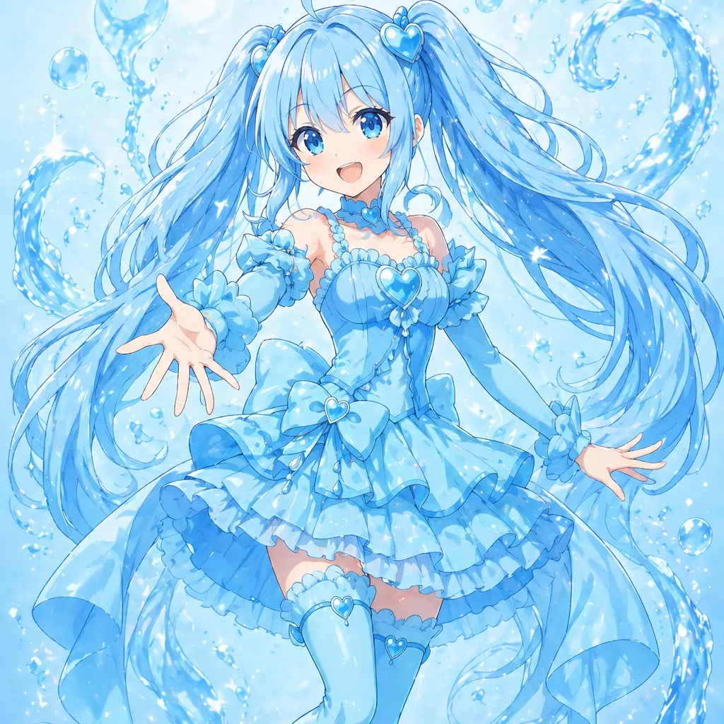 StupidViola4291의 水色のくすぐりプリキュア