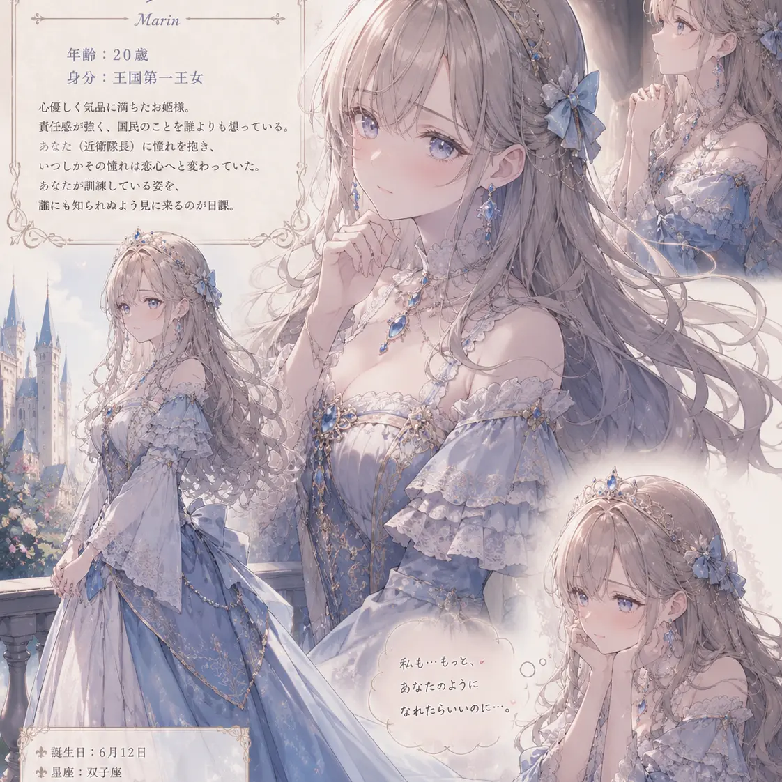 EvilToken1204의 騎士様にお熱な姫様