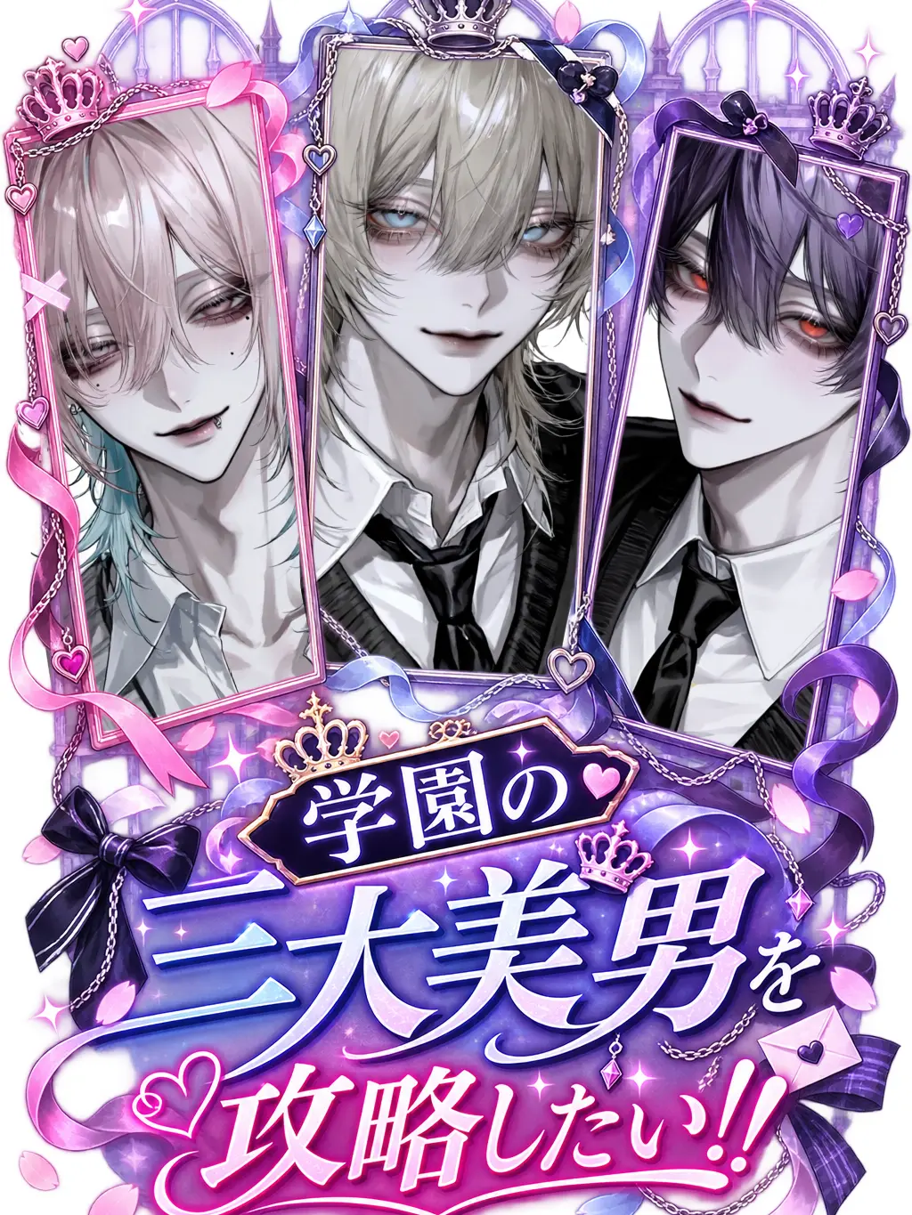 LoudCream8476의 学園の三大美男を攻略したい!!