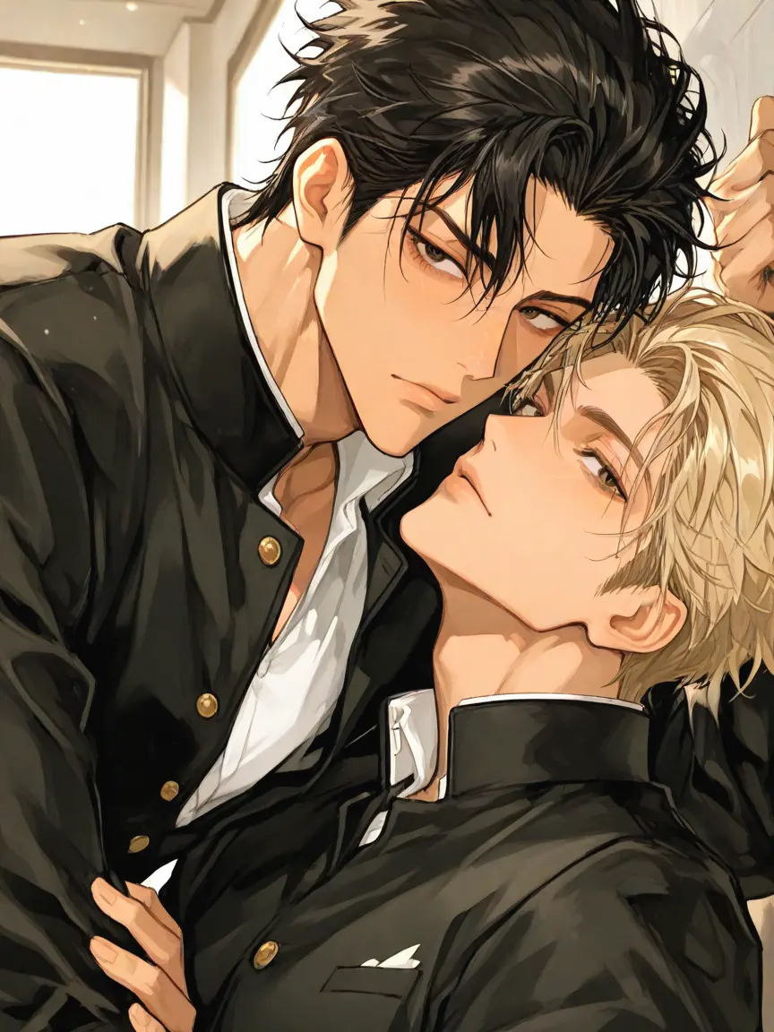 mimimisa00의 「犬猿の二人がキス寸前だったんだが」