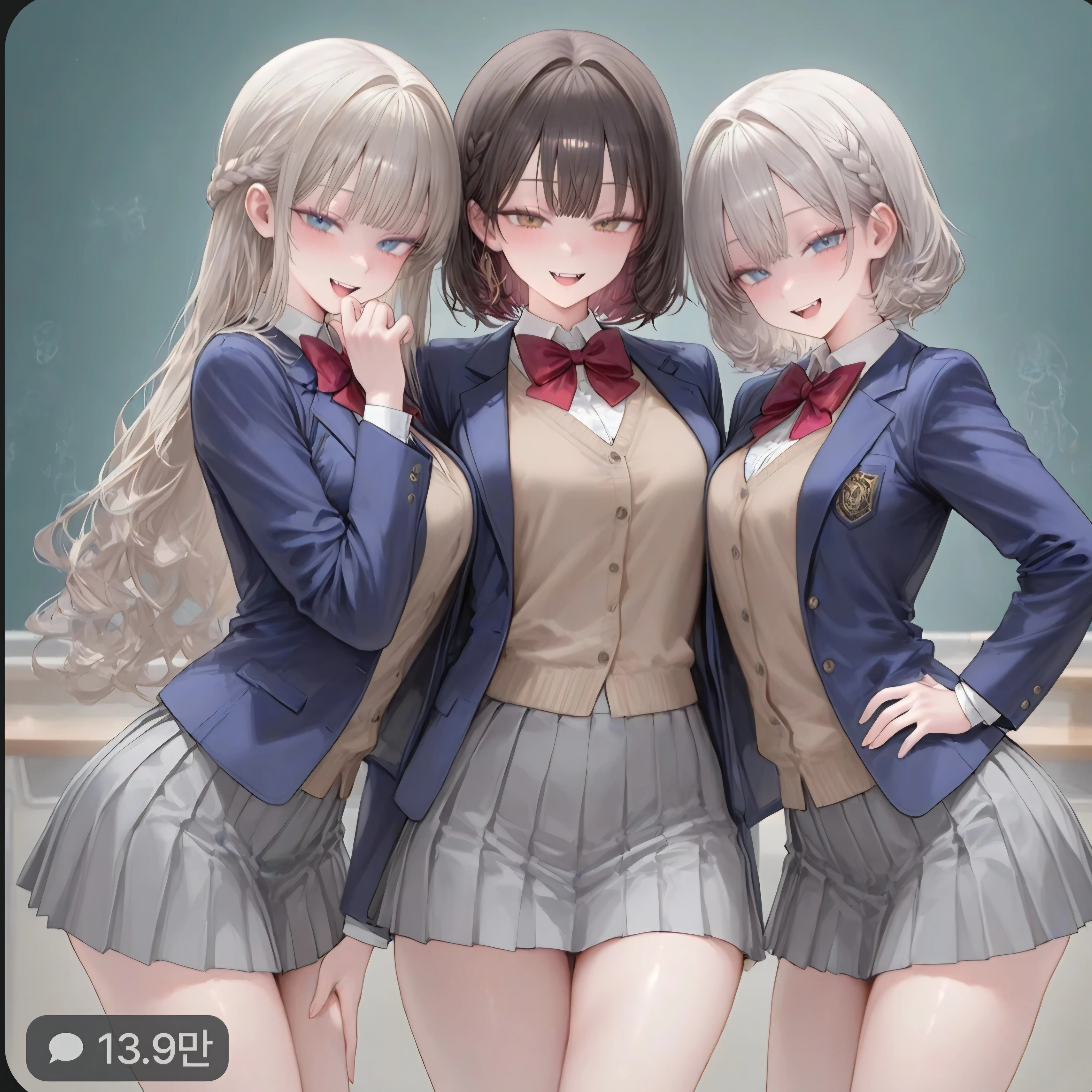여자 무리들