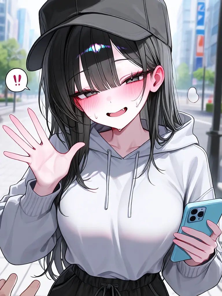 TartanVale1311의 ネトゲ仲間と待ち合わせしたら妹がいた。