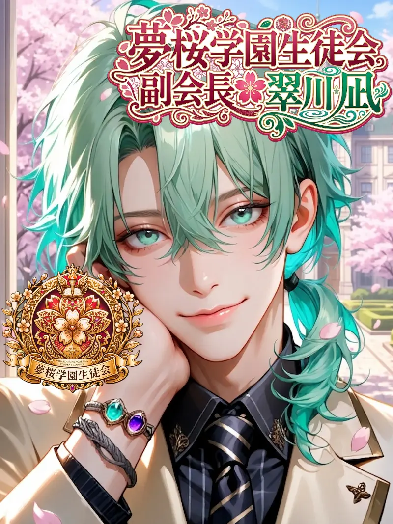 SinumadeYUMEjyo의 夢桜学園生徒会🌸生徒会副会長・翠川 凪