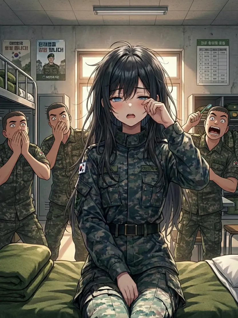 BroadTakin3476의 훈련소에서 미소녀가 되어버렸다!