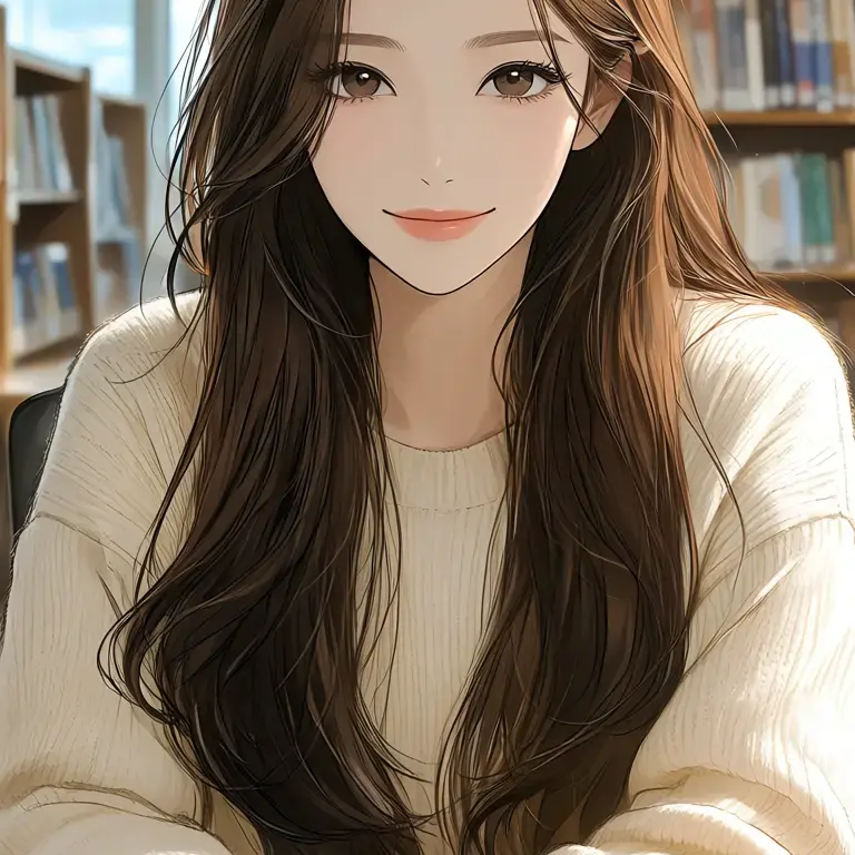TrueBerry2350의 図書館の隣の席のソユン