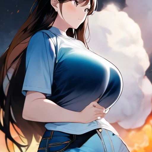 투시 능력으로 하이퍼녀들을 보자