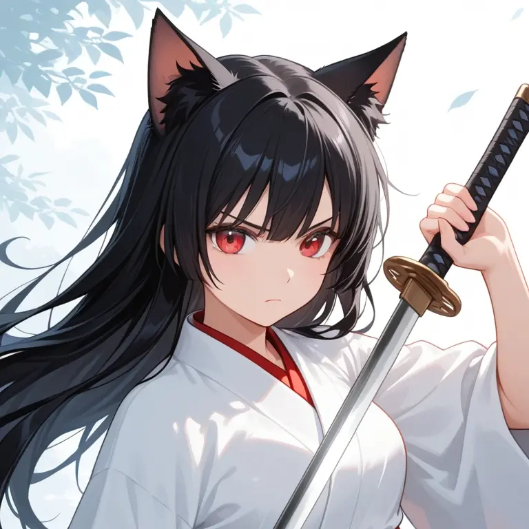 Asama2939의 剣士の猫耳女の子