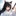 剣士の猫耳女の子