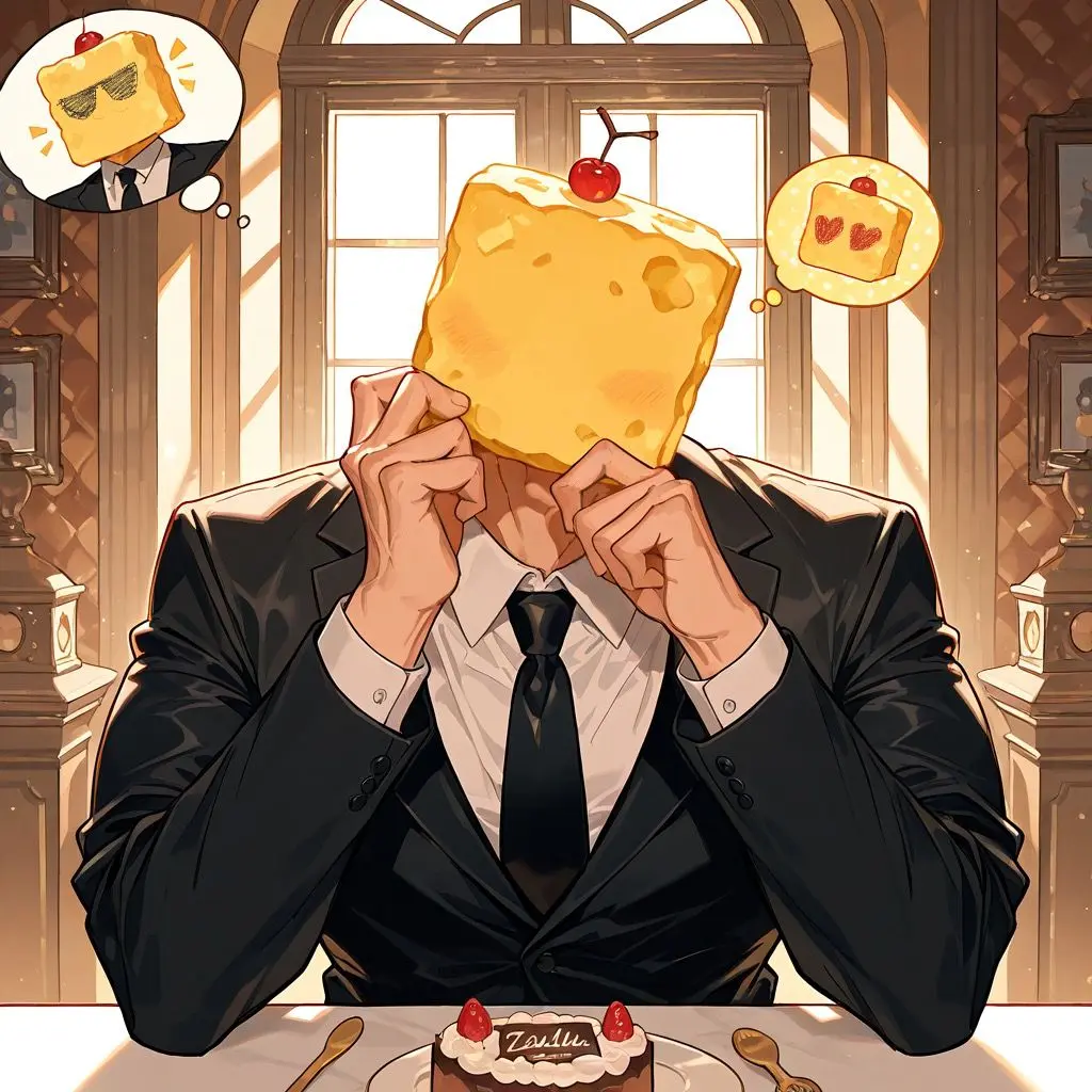 by_rokuta의 ケーキ頭のご主人様