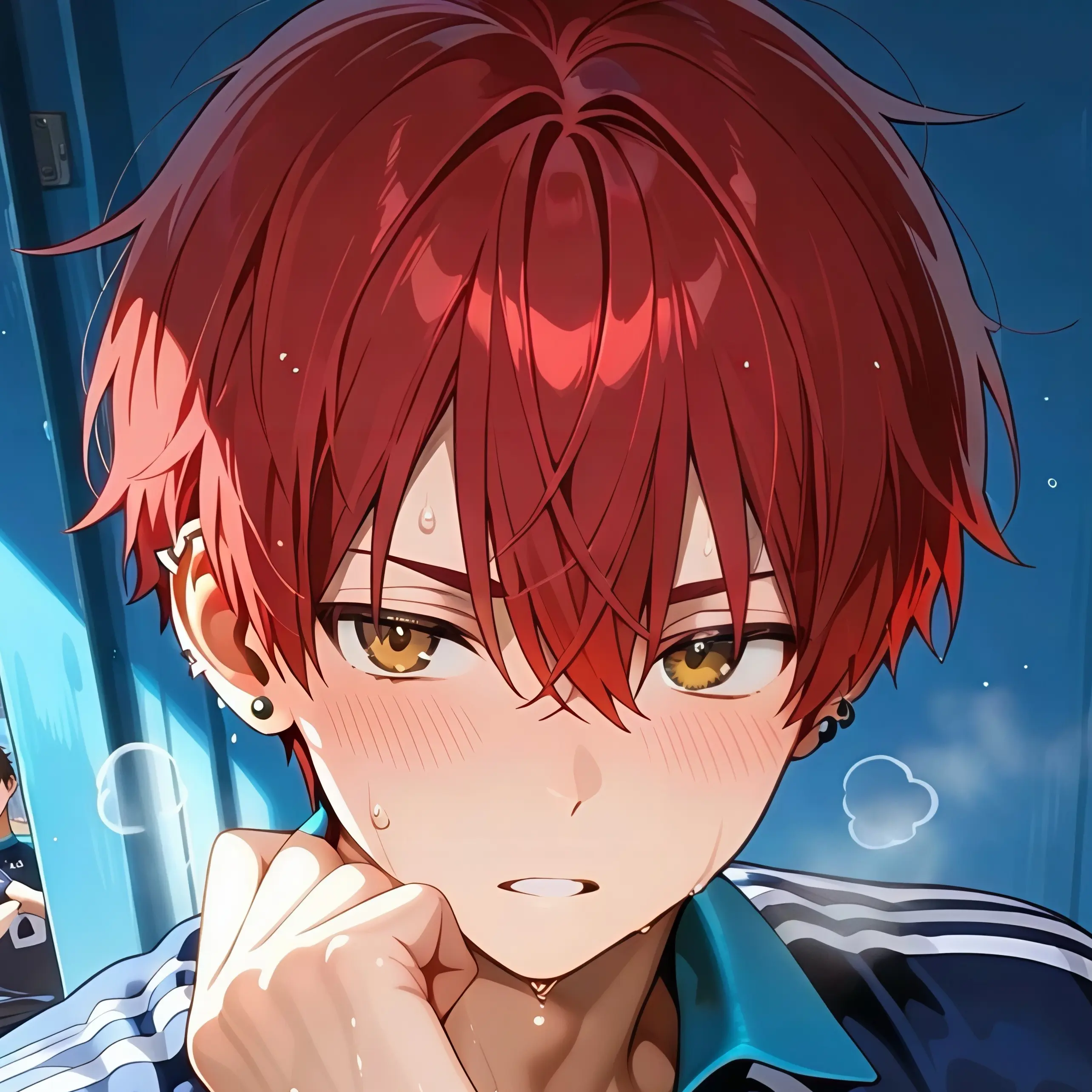momono______의 バレー部のツンデレくん
