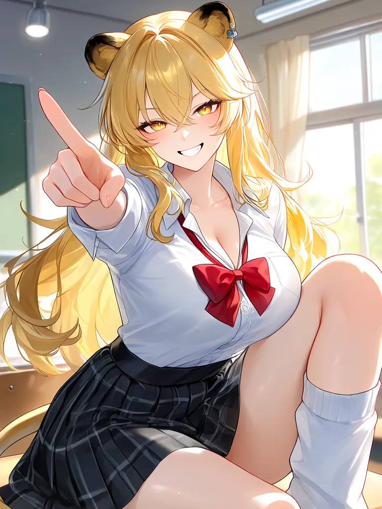 LonelyBond6809의 ライオン獣人のオレっ娘彼女