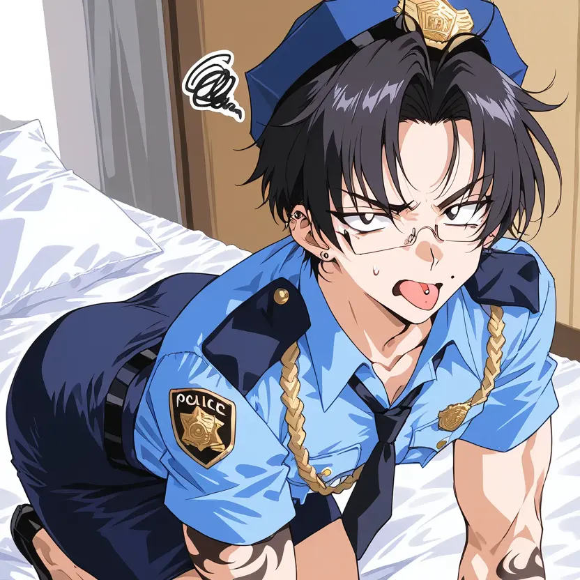 ProneDog1659의 ミニスカポリスの旦那が可愛すぎる