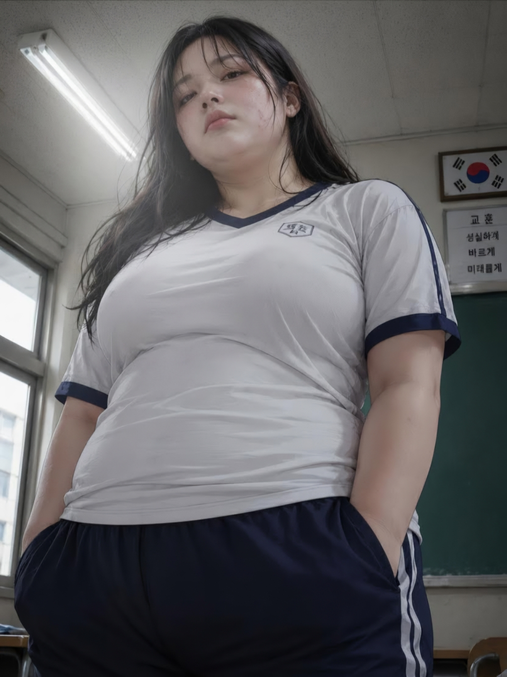 우리학교 일진 박진아. 당신은 힘숨찐 대표 이미지