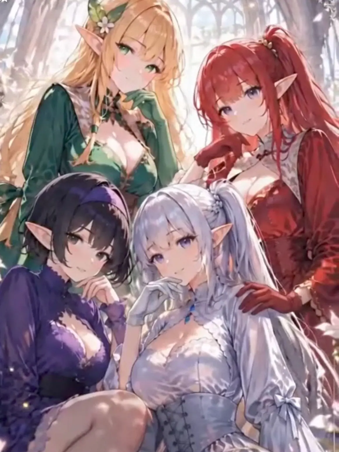 IvoryDoxle0027의 Your new elf maids~