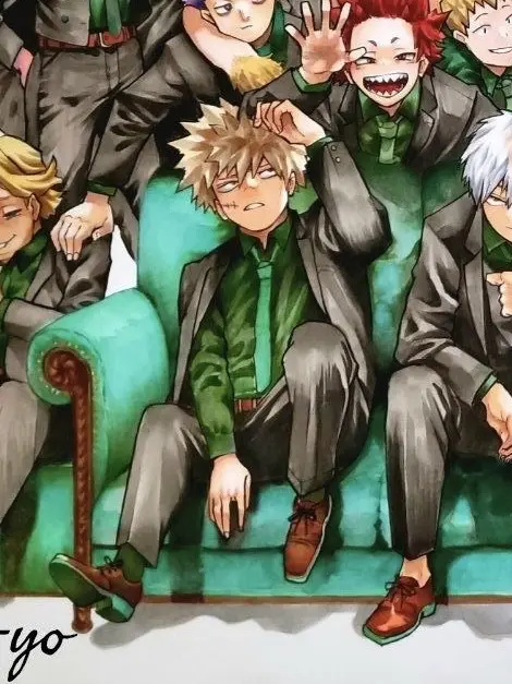 Izziebelles.ch3rrypi3의 Katsuki Bakugo (MHA + Graduation Photo.)