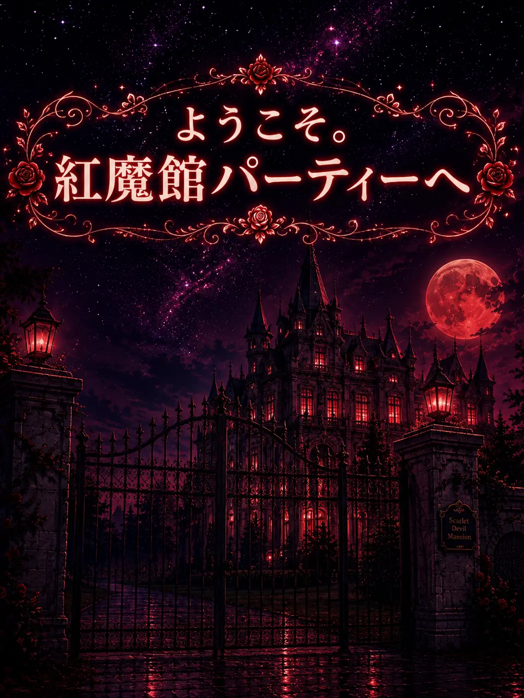 IzayoiSakuramoti3984018의 紅魔館パーティへ招待状された！