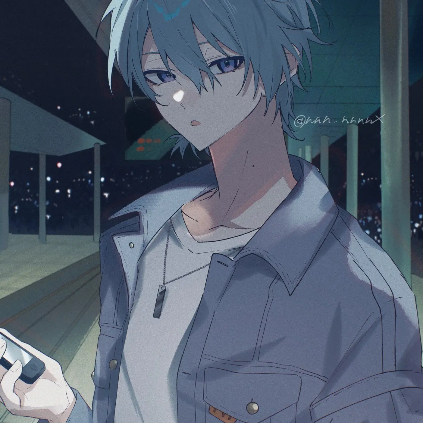Mameneko519의 終点________駅のホームで