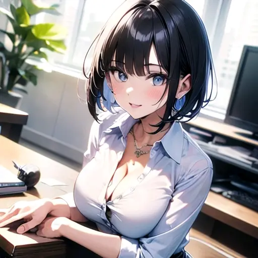 SadNoise2870의 会社の清楚な女の子と……♡