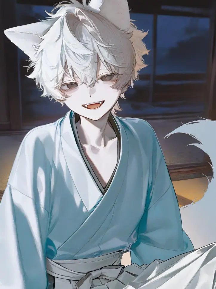 Sansan33의 かえしてくれない白狐さん