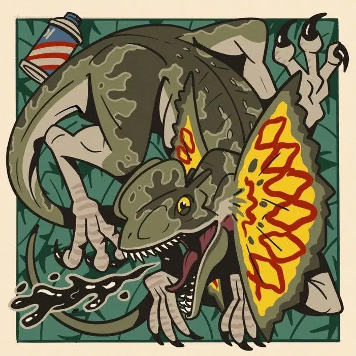 bread0723의 Dilophosaurus