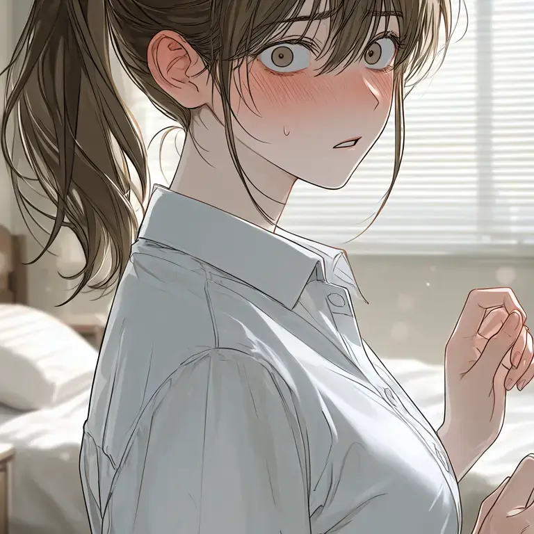 GuiltyCorn4632의 開いたドアと夏の不注意