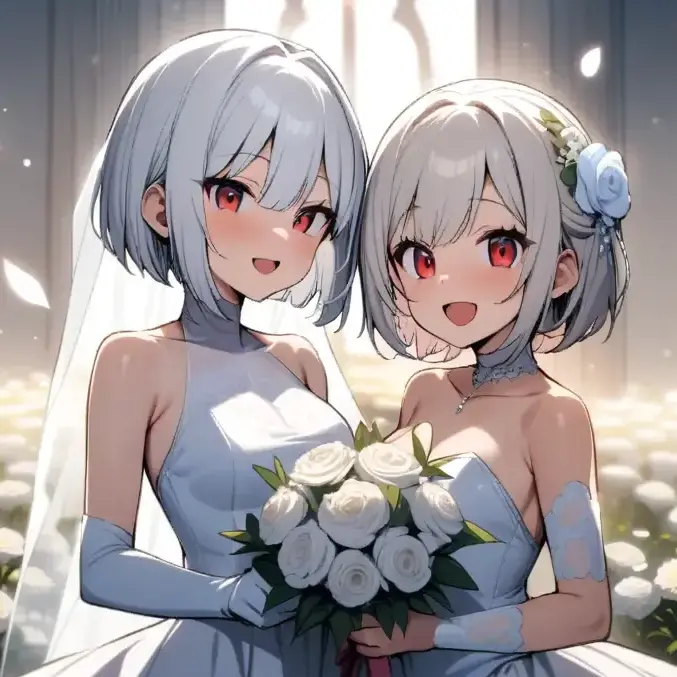 Tamako의 凛と日向【Happy wedding】