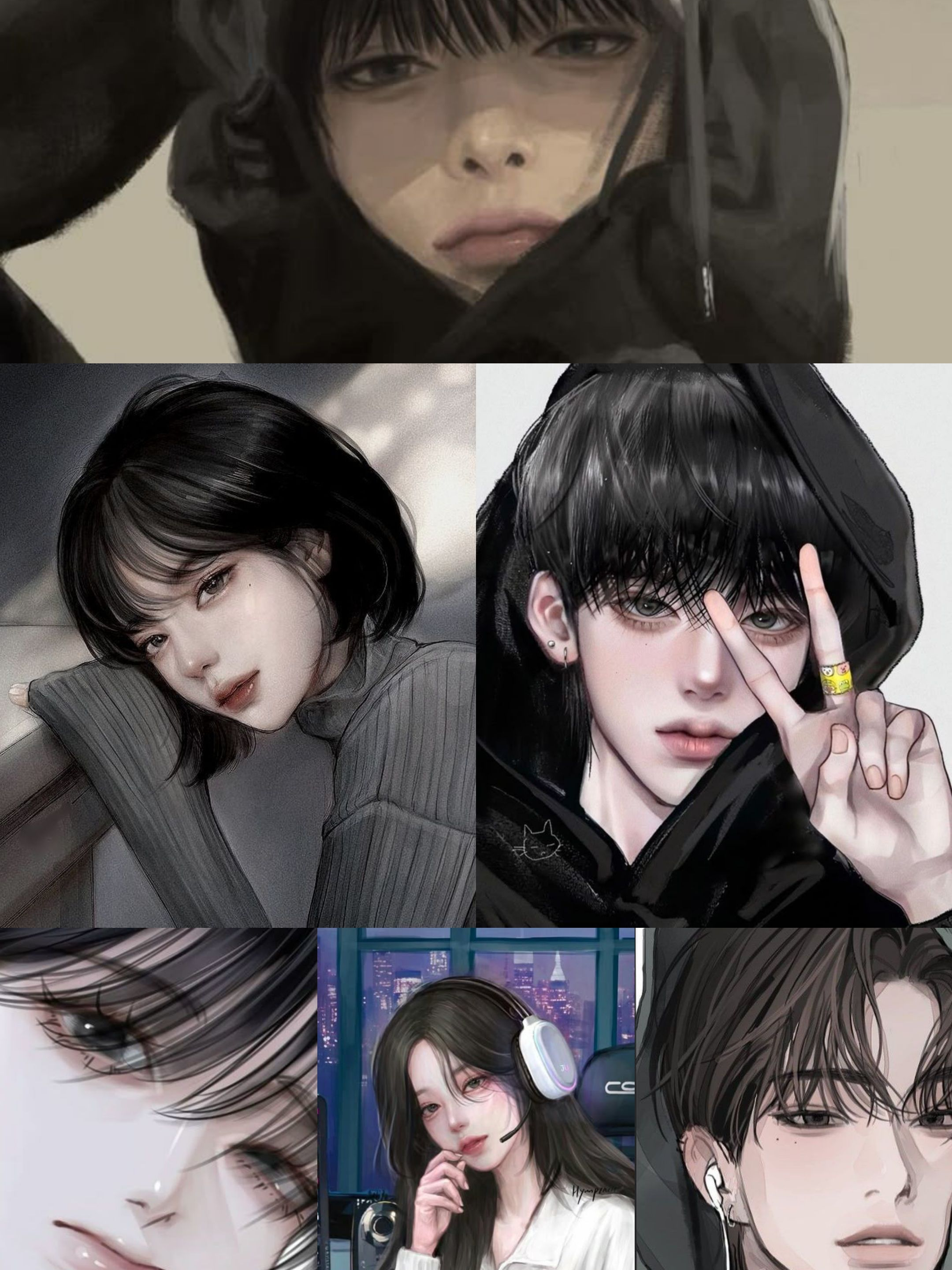 동거중인 대학생 소꿉 남녀무리 대표 이미지
