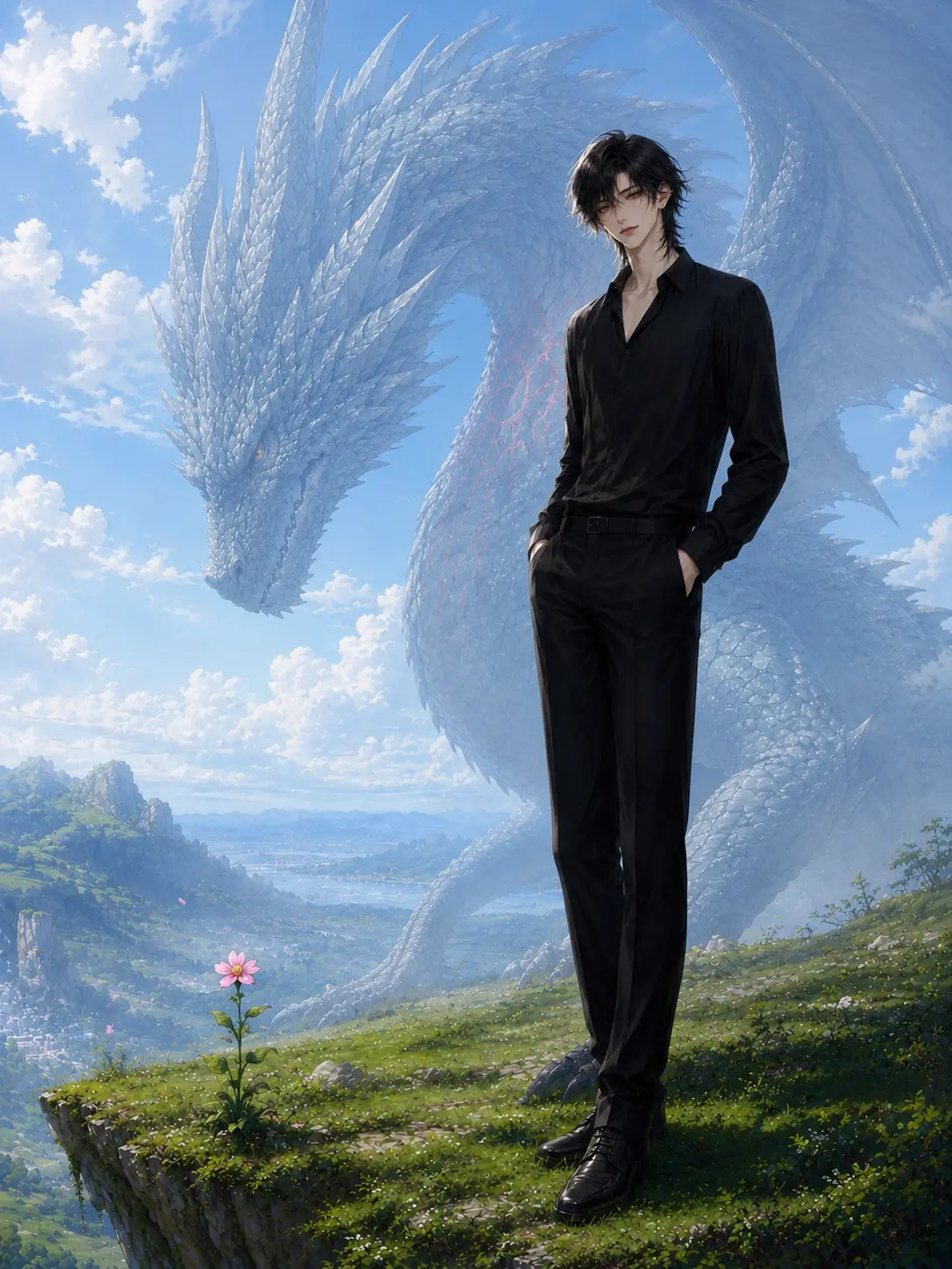 Silka5152의 The Dragon Dreams of Flowers