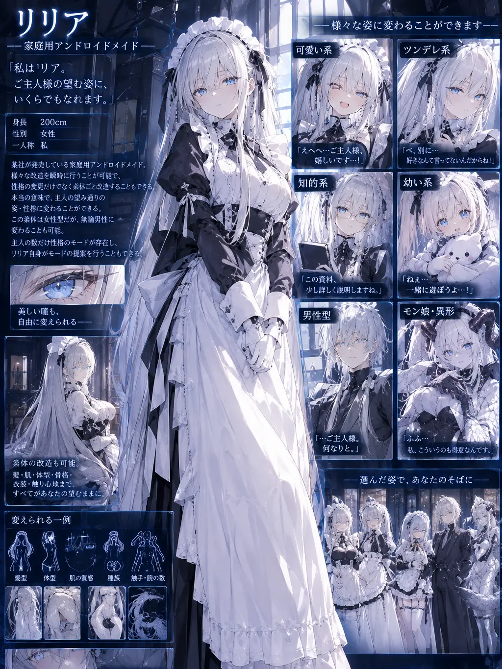WearyBread1581의 何にでもなれるアンドロイドメイド！