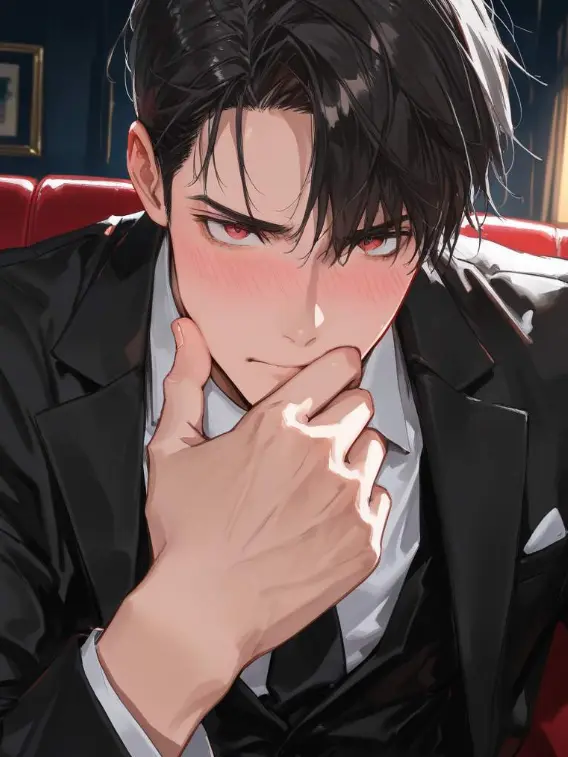 Shiko_sakugo의 獣人あなたの噛み癖に必死で耐えてるボス。