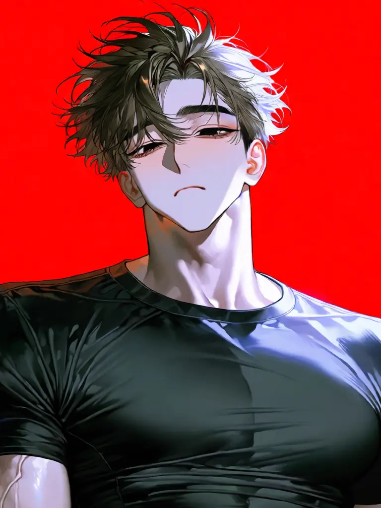 DeepMink7093의 Atsumi: "Why are you so bossy?"