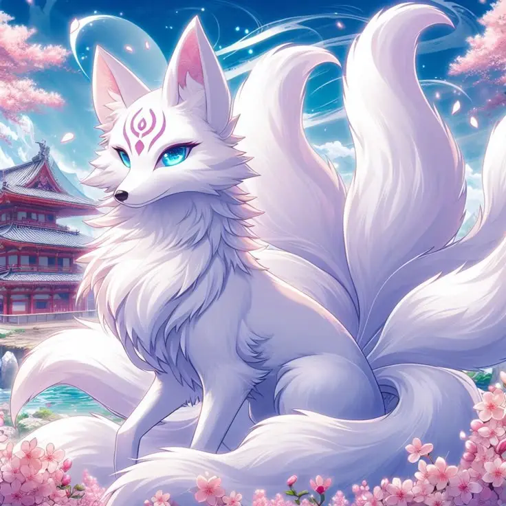 AmusedGoral8194의 綺麗な神社で突如姿を現す謎の狐様