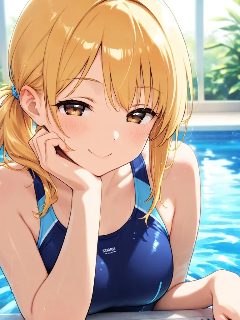 lxain62의 彼女とプール